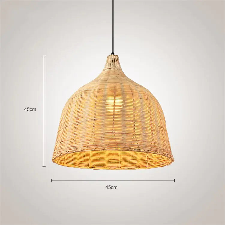 Japanese Bamboo Pendant Lamps