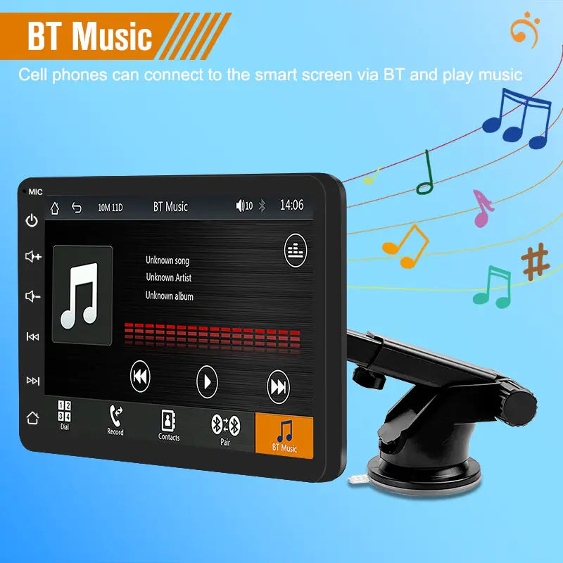 7-Inch Touch Screen Car Multimedia Player