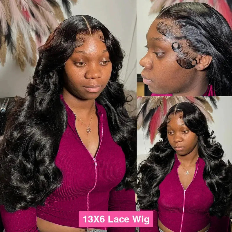 Brazilian Body Wave Lace Front Human Hair Wig