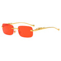 Rimless Square Sunglasses