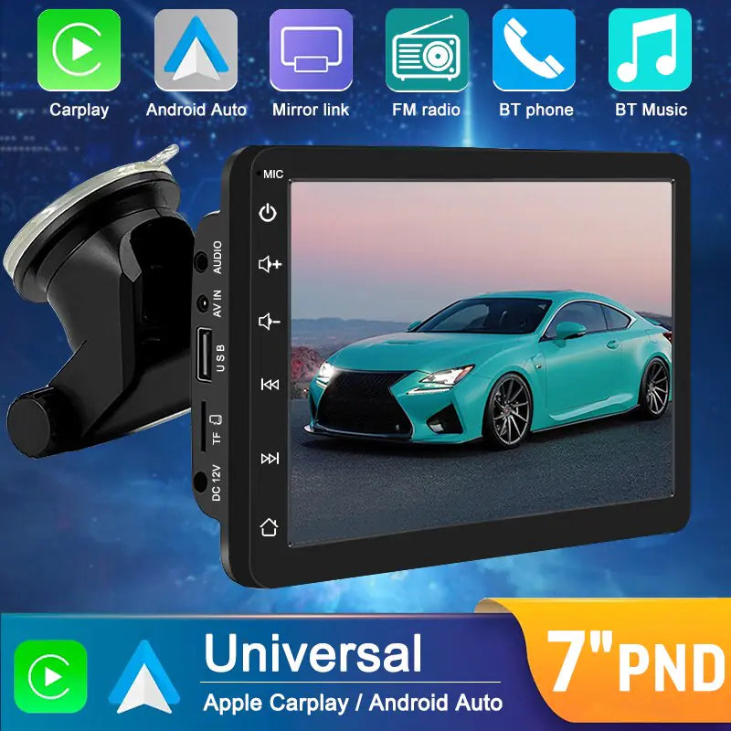 7-Inch Touch Screen Car Multimedia Player